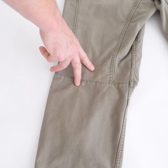 Carhartt Tan  Full Swing Relax Fit Double Knee Dungaree Carpenter Pants 38X30 - Picture 15 of 16